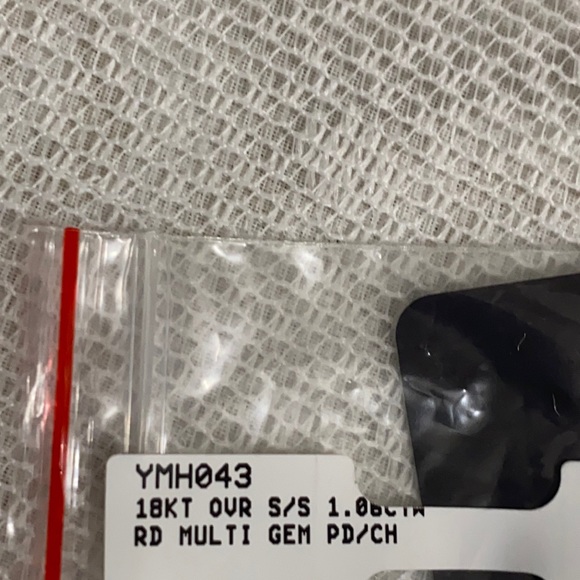 🆕 18K Gold Over S/S Multi Gem Cross Necklace - Picture 10 of 10